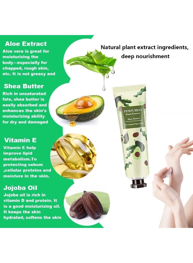 CLENEA 10 Pack Hand Cream Gift Set, Fruits Fragrance Hand Cream, Plant Fragrance Hand Cream, Travel Size Hand Cream, Deeply Hydrating and Nourishing Non-Greasy, For Men And Women, 30ml - Image 5